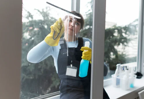 Nettoyage de vitres intérieures et extérieures à Conliège